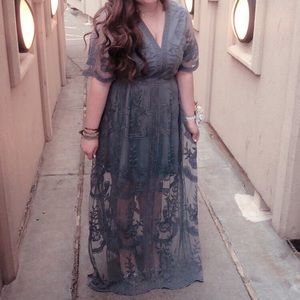 formal lavender dress